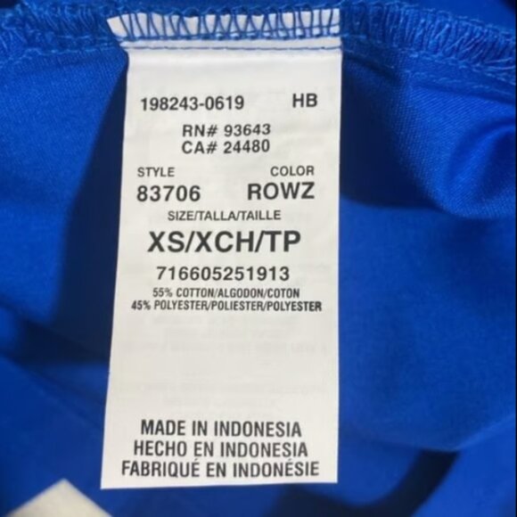 Lot of 7--NWOT DICKIES Men's Scrub Tops Size XS - Picture 6 of 6